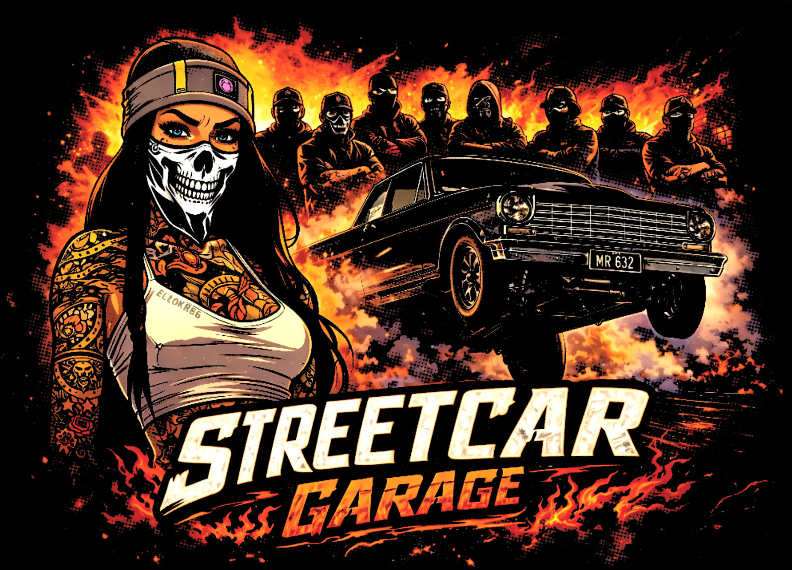 STREET CAR GARAGE - MERCH STORE
