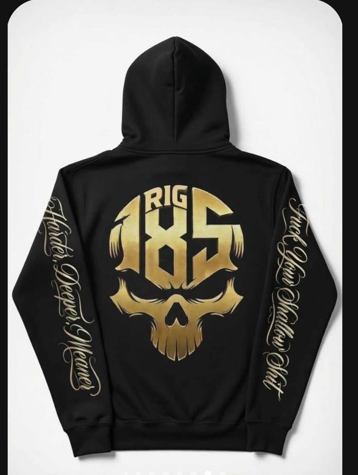 RIG185 HOODIE ADULTS SIZES