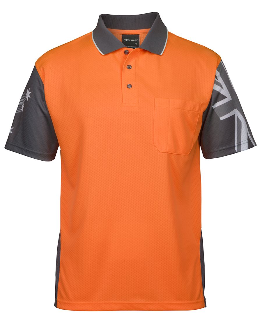 JB's Wear HI VIS Southern Cross Polo