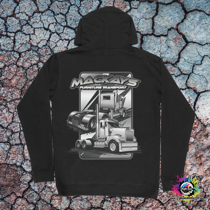 MACKAYS FURNITURE T950 HOODIE ADULTS & KIDS SIZES