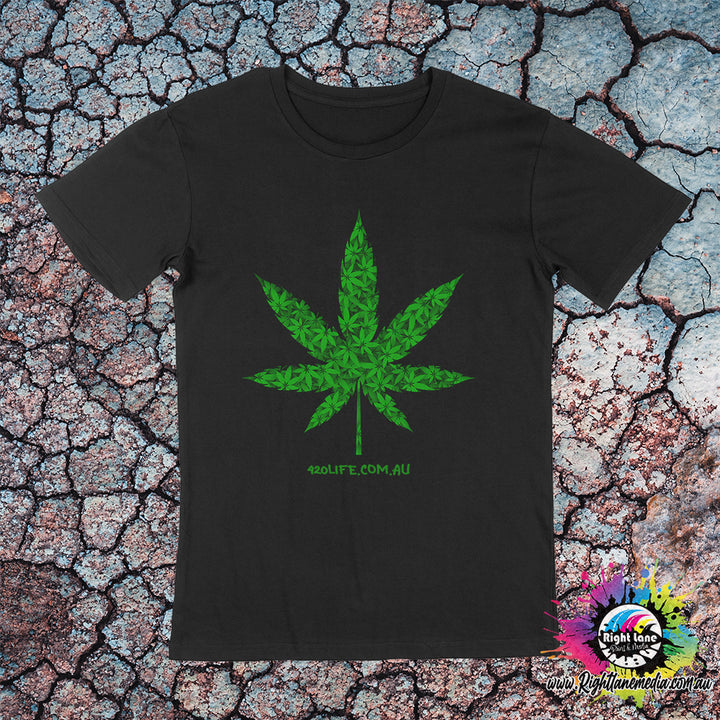 The Leaf Tee - 420 Life
