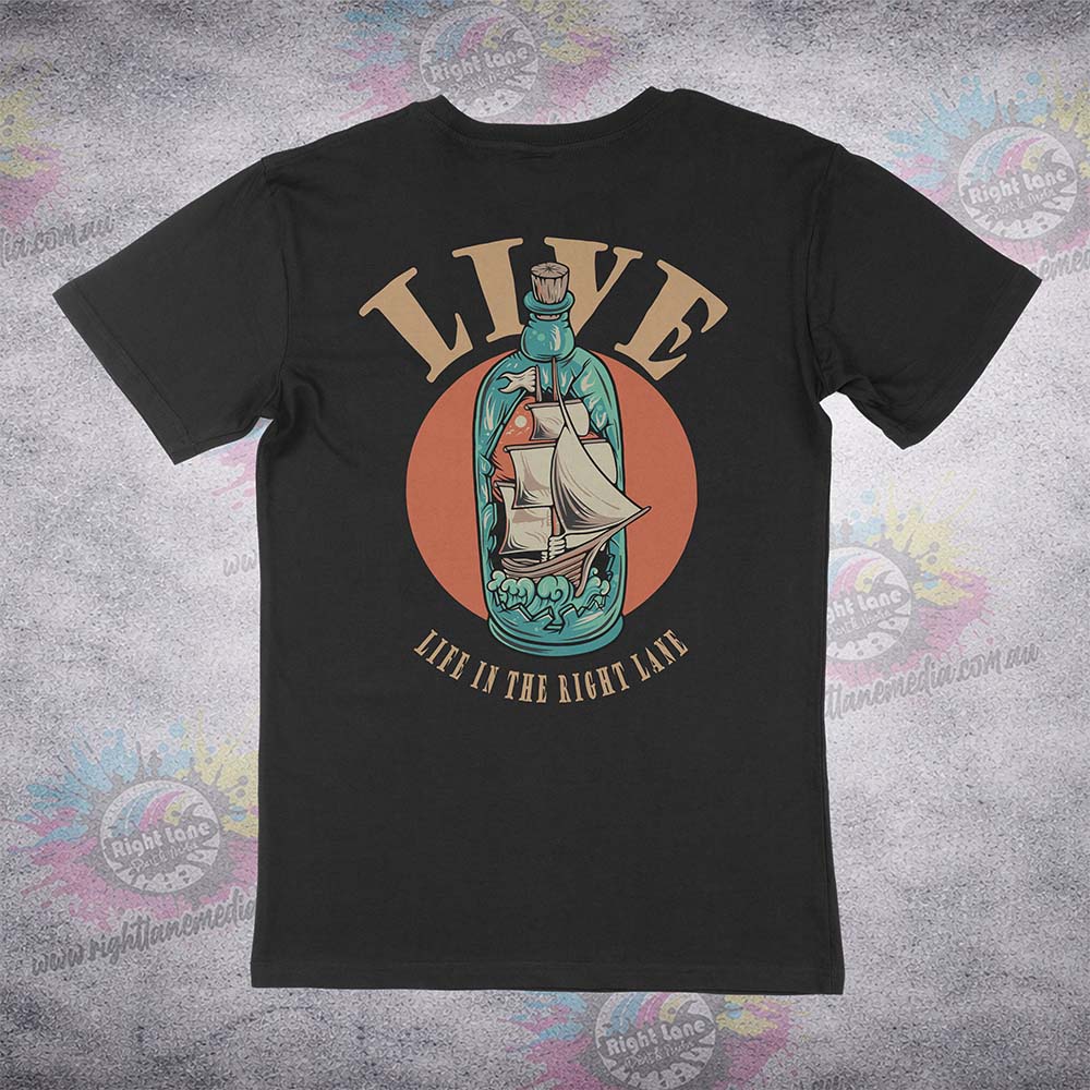 LIVE - LITRL TEE - Adults and Kids