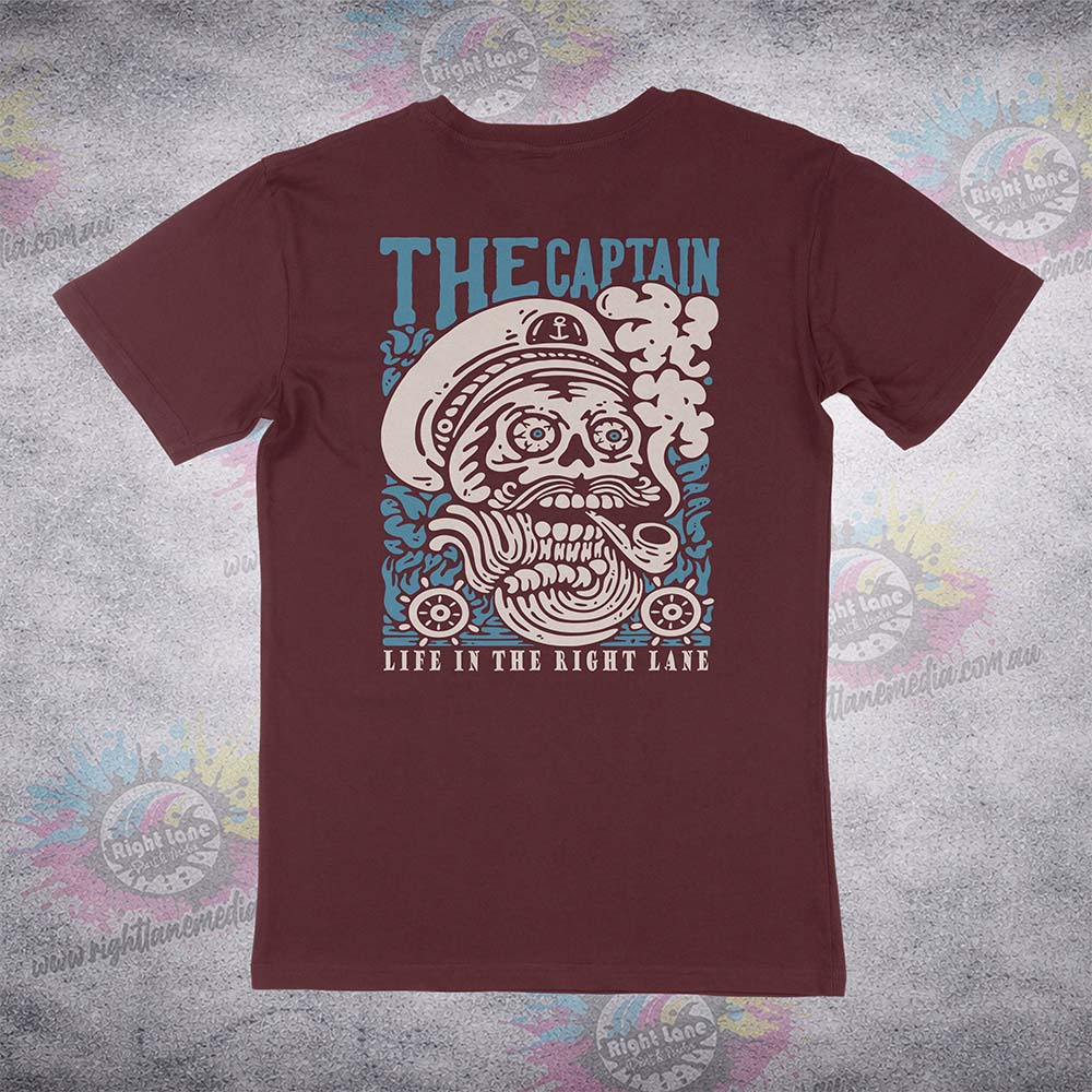THE CAPTAIN LITRL TEE - Adults and Kids