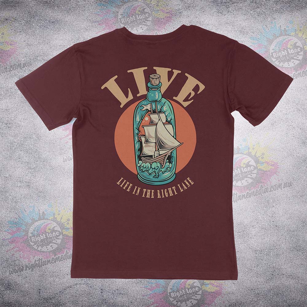 LIVE - LITRL TEE - Adults and Kids