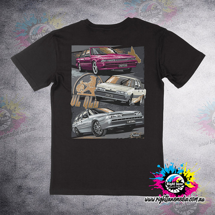 VL QLD Dark Gold Tee Adults and Kids Sizes