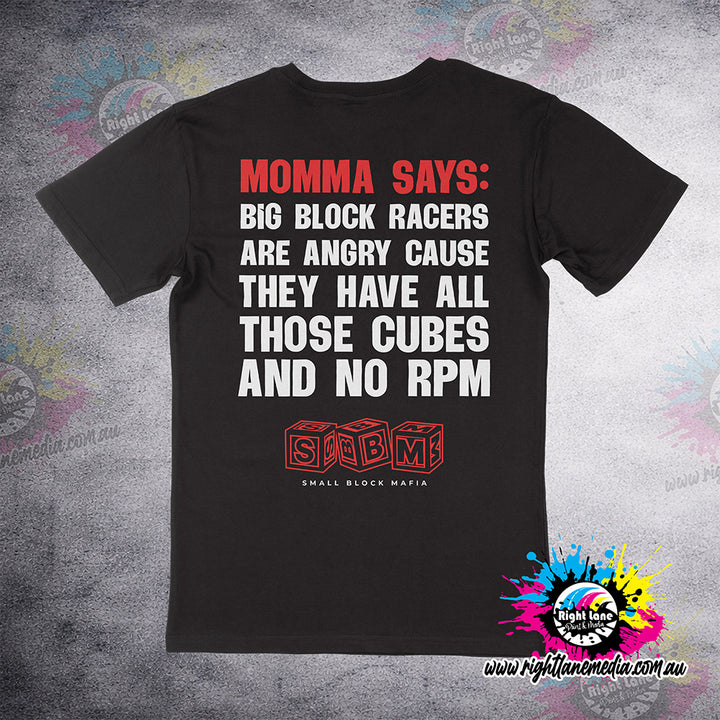 SBM MOMMA SAYS - Tee Adults and Kids Sizes