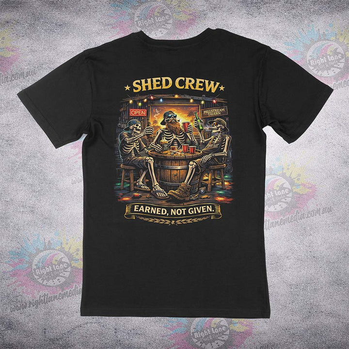 SHED CREW- LITRL TEE - Adults and Kids
