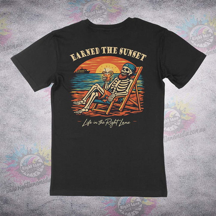 EARNED THE SUNSET- LITRL TEE - Adults and Kids