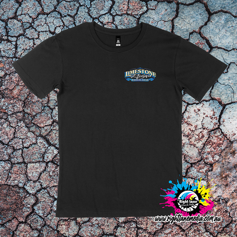 Limestone Ridges Haulage " The Troubadour" - Adult and Kids Tee