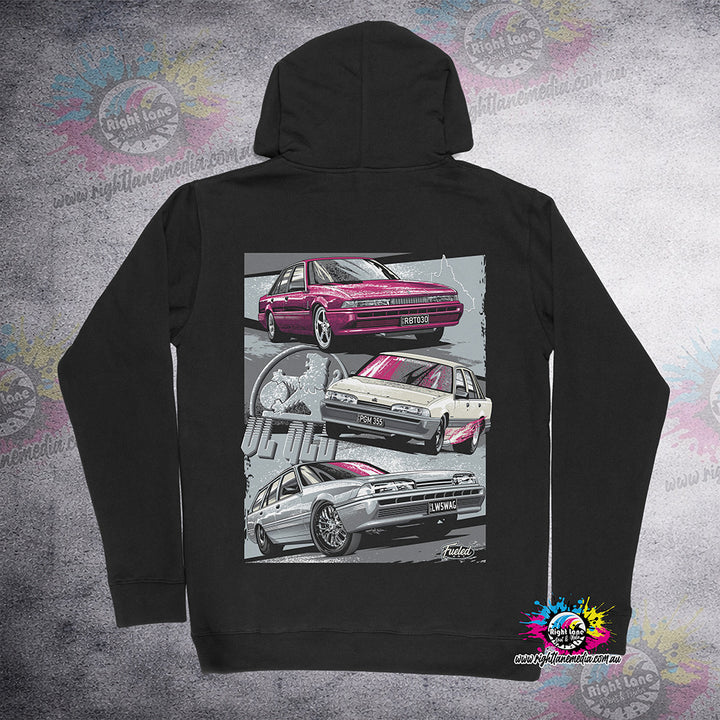 VL QLD GREY LOGO HOODIE ADULTS & KIDS SIZES