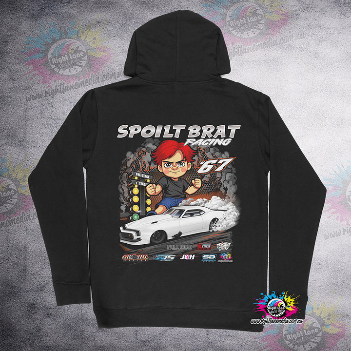 SPOILT BRAT RACING HOODIE ADULTS & KIDS SIZES