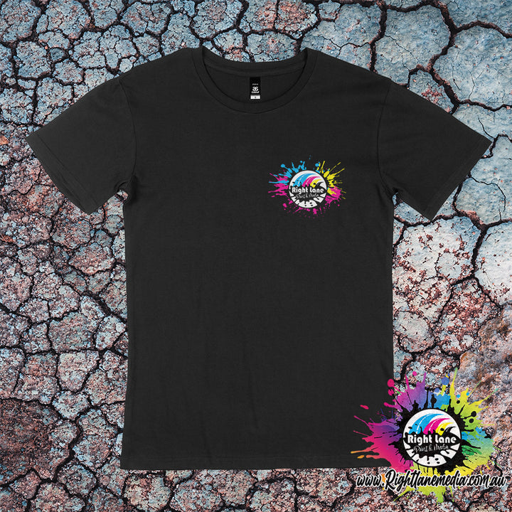 Right Lane Print Splash Tee