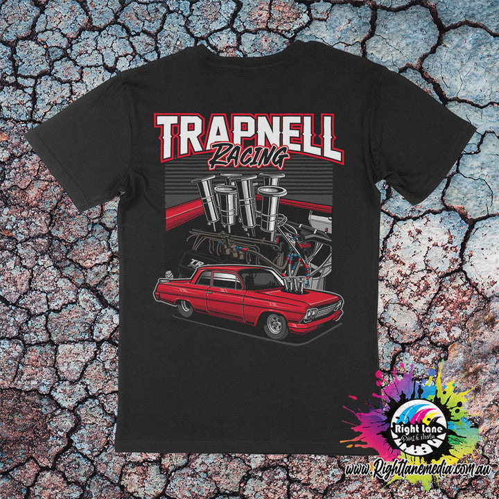 TRAPNELL RACING CHEVY BISCAYNE TEE - ADULTS AND KIDS