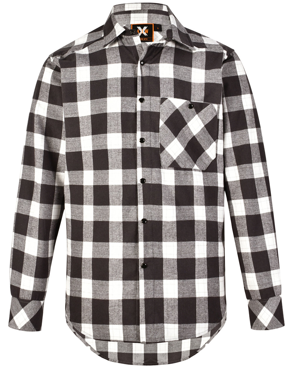 Unisex Classic Flannel Plaid LS Shirt