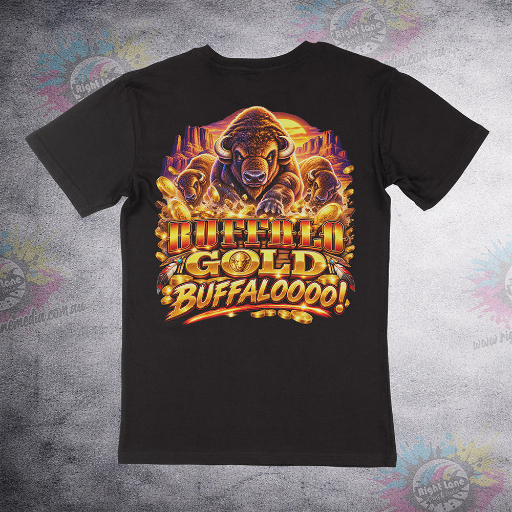 Aussie Club Royale Buffalo Gold tee back