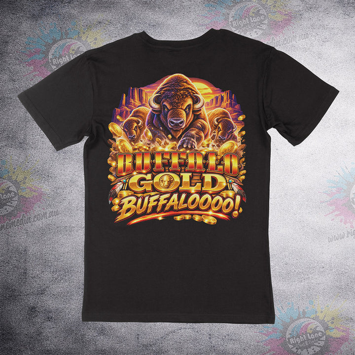 Aussie Club Royale Buffalo Gold tee back
