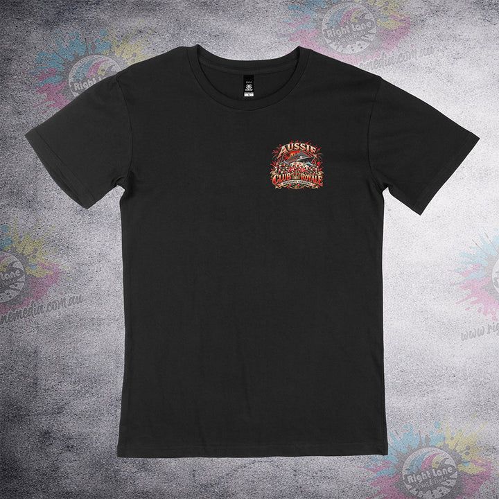 Aussie Club Royale The Crap Stops Here tee front