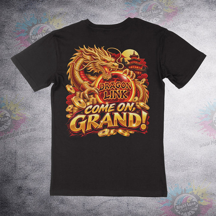 Aussie Club Royale Dragon Link tee back