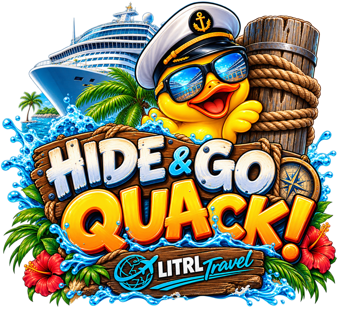 Hide & Go Quack print artwork