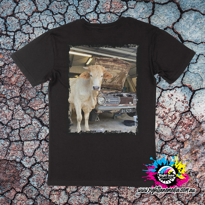 DIY 275 Cow & Car Tee - ADULTS AND KIDS